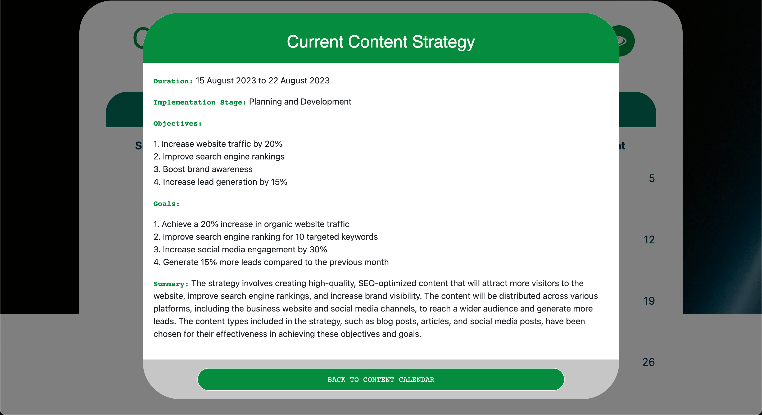 View Strategy